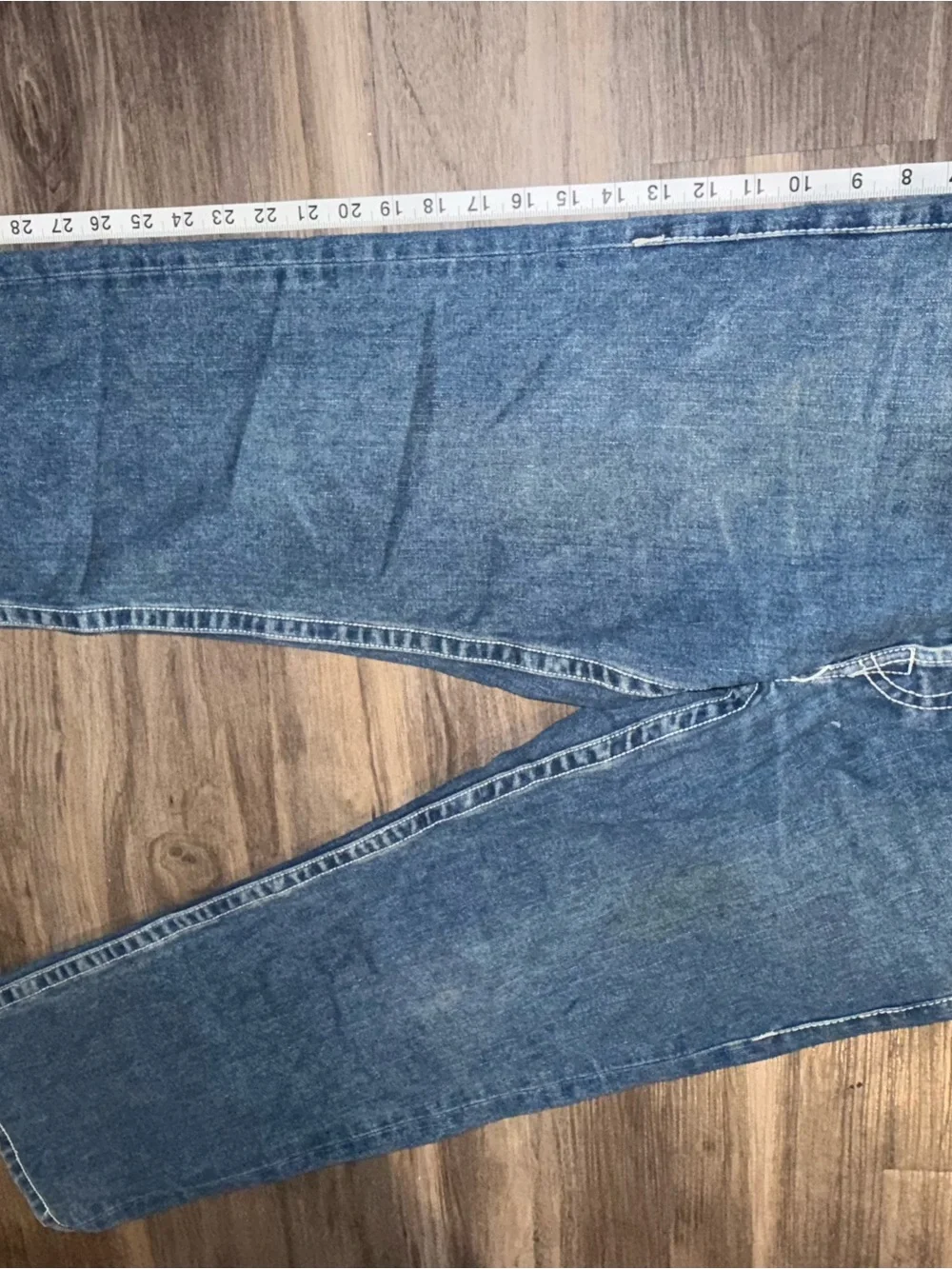 True Religion Billy Super T Jeans Men’s 34 Made USA Straight Leg Medium‎ Wash